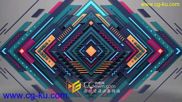 C4D视频教程 创建样条曲线几何形状元素图形动画效果的图片1