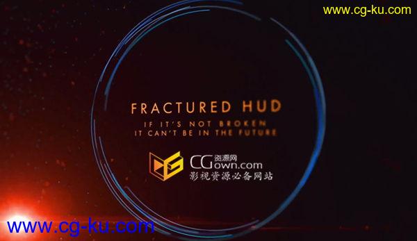 AE制作辉煌的标题序列围绕HUD平视信息显示器效果 After Effects教程的图片1