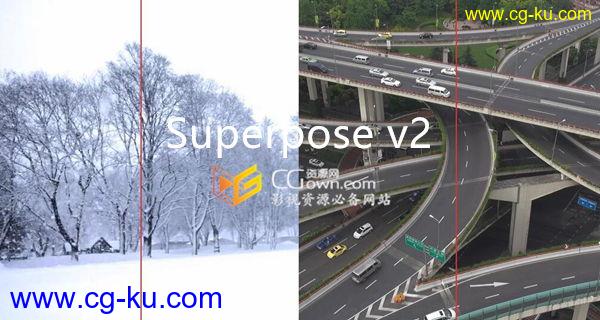 Superpose v2.0 Win/Mac AE插件 去除影片中非静态物体的图片1