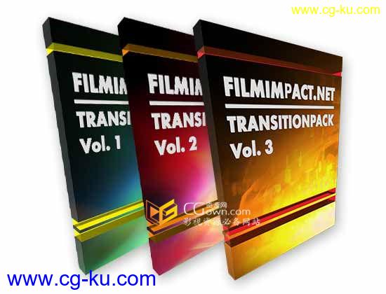 FilmImpact Transition Pack vol.1、2、3 三套Premiere专业转场插件的图片1