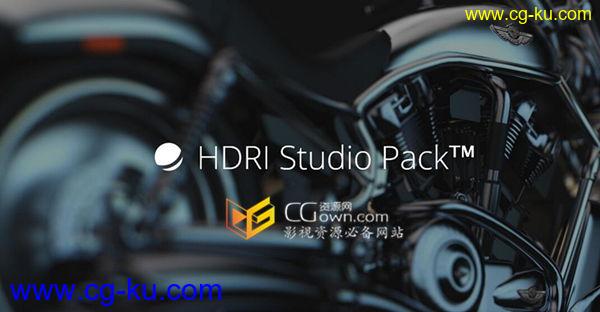 GSG HDRI Studio Pack v2.01 C4D预设 HDRI灯光渲染工具包的图片1