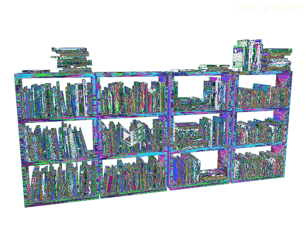 C4D插件 NitroBookCase v1.00 快速制作三维书架书本翻书 带视频教程的图片1