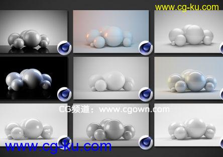 【Cinema 4d vray渲染器预设】JB V-Ray StudioTools v1.2 for Cinema 4d的图片2