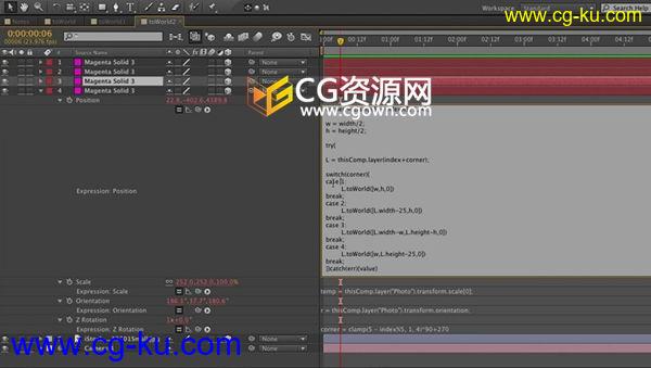 AE教程 表达式全面学习 After Effects Expressions的图片1