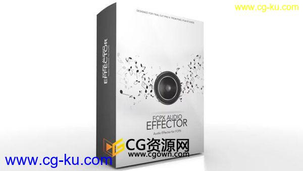 FCPX插件 音频可视化视觉特效工具 Audio Effector Final Cut Pro X插件的图片1