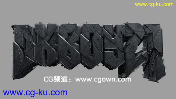 Cinema 4D艺术字体效果教程Sick 3D Text Effect的图片1