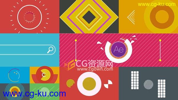 AE教程 创建动态图形运动MG动画&广告视频 AfterEffects教程的图片1