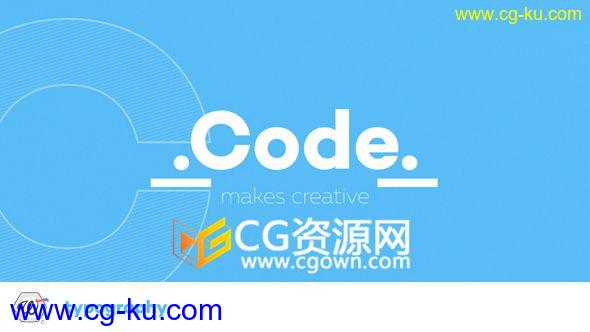 现代干净动态文字设计动画AE模板 企业片演讲介绍标题动画效果 免费下载的图片1