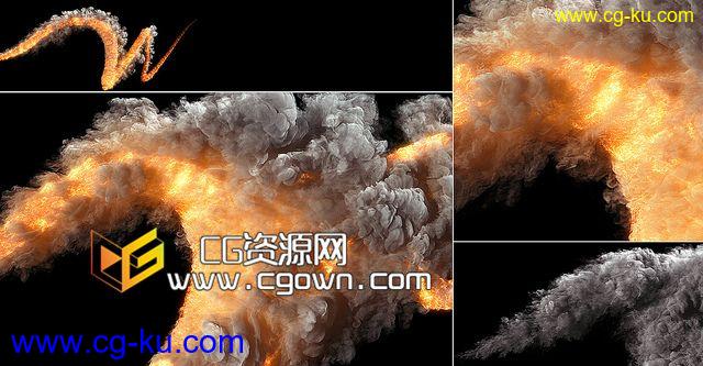 FumeFX 4.0.6R Max 2016 烟火特效流体动力学模拟插件的图片1