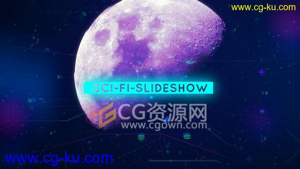 AE模板Sci-Fi科技感线条标题图片动画大气宣传片头效果工程 免费下载的图片1