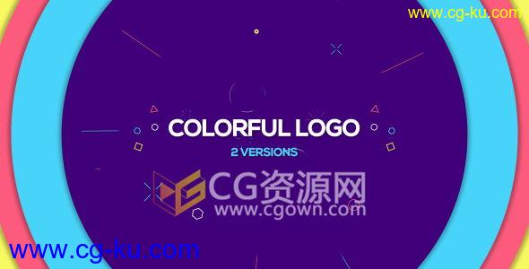 AE模板图形设计动画标志演绎片头LOGO标题展示效果 免费下载的图片1