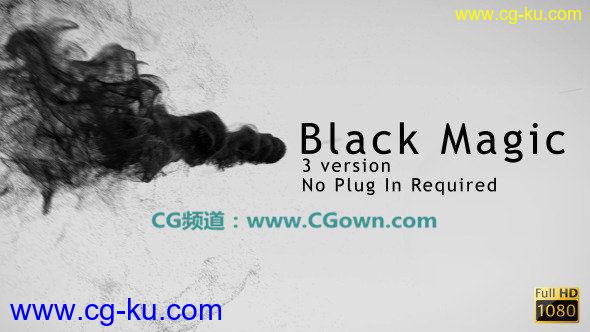 AE模板 中国水墨片头工程 Videohie Black Magic的图片1