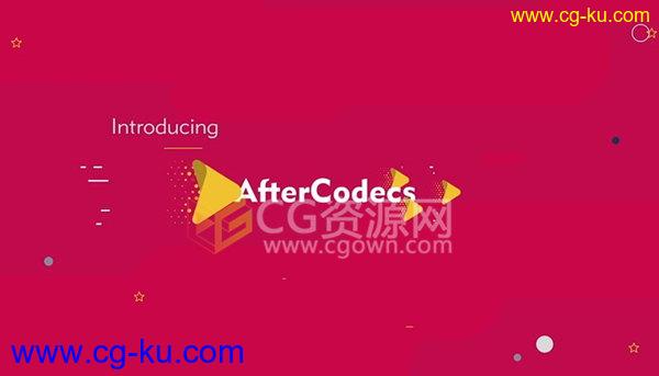 安装 AfterCodecs v1.1.1 可支持AE快速渲染输出H265、ProRes 视频编码的图片1