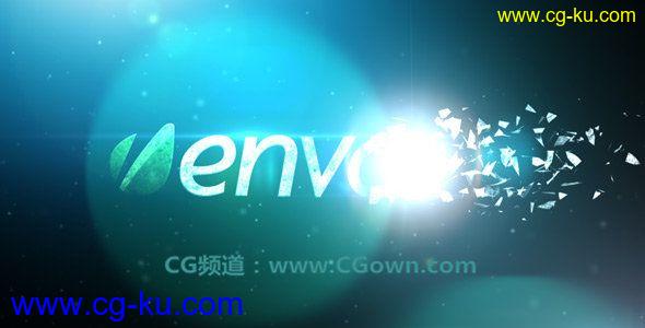 Videohive-Fractured(破碎LOGO文字汇聚AE模板)的图片1