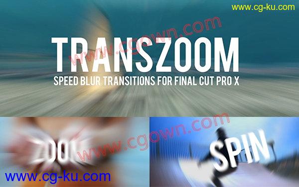 FCPX插件TransZoom动感镜头推拉移动缩放动态模糊过渡转场预设的图片1