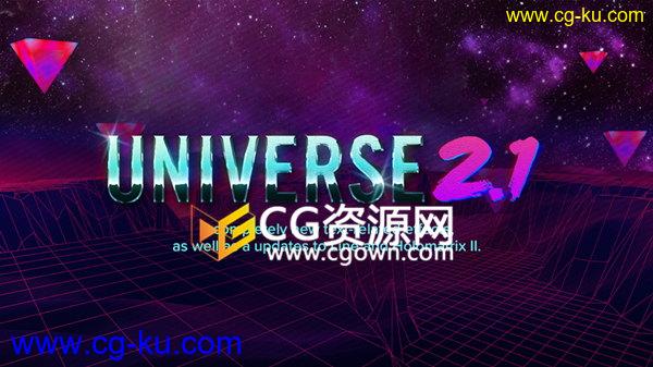 安装Universe 2.1 插件支持AE/PR/VEGAS/DavinciResolve/HitFilm的图片1