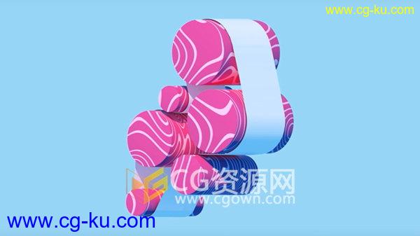 C4D柔体动力学弹性绸丝带柔体转动动画效果 Cinema4D教程的图片1