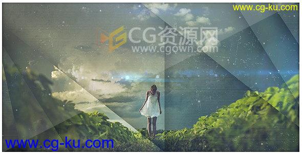 AE模板分割图形遮罩切换转场动画展示图片视频宣传片头的图片1