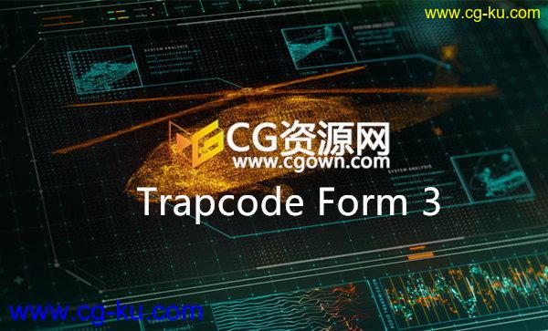 Trapcode Form 3 AE插件学习新功能视频教程 免费下载的图片1