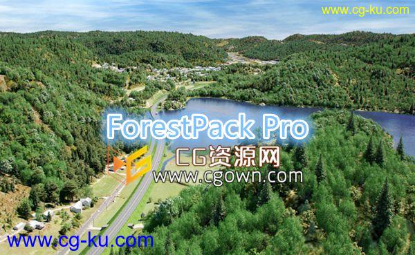 3DS Max安装插件ForestPack Pro 5.4 森林树木植物支持2010-2018的图片1
