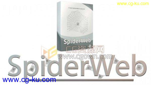 C4D制作蜘蛛网插件 SpiderWeb 1.2 支持Cinema 4D R15-R19 Win/Mac的图片1