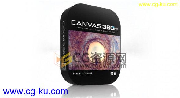 Canvas 360 Pro v1.33 AE脚本VR全景视觉合成带使用教程的图片1