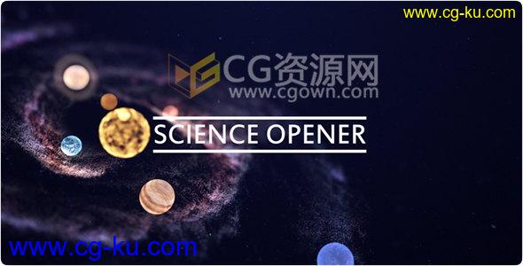 科学教育方面包装片头自然生物物理研究科技感动画AE模板的图片1