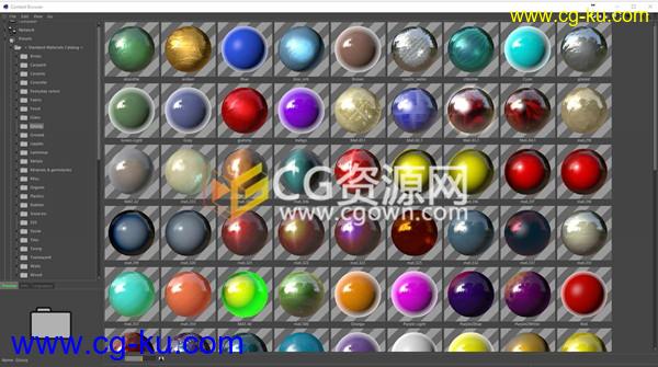 上千种C4D标准材质合集预设 Cinema 4D Standard Materials 下载安装的图片1