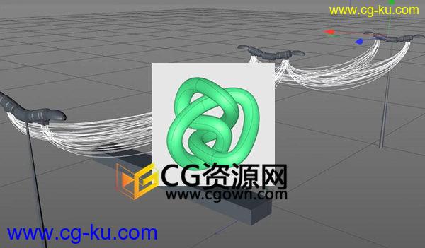 Topowire 1.0杂乱点线线条制作C4D插件支持Cinema 4D R14-R19 Win/Mac的图片1