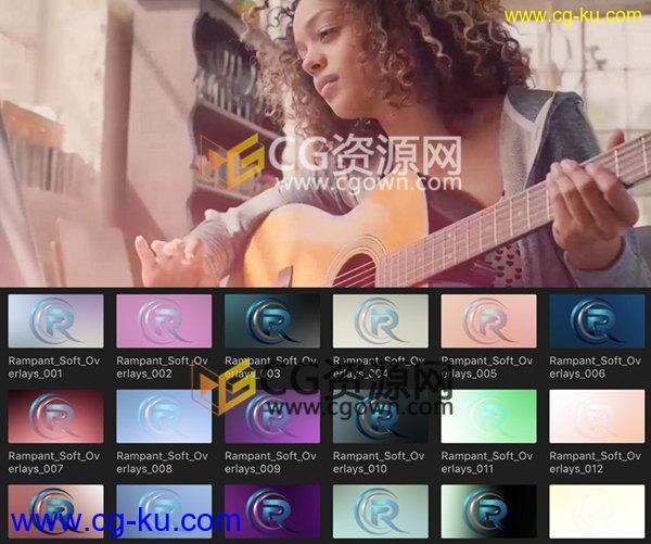 FCPX插件 40种小清新唯美柔和光效闪烁特效 Final Cut Pro X插件的图片1