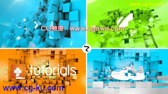 Videohive Thinking Outside The Box产品介绍LOGO展示AE模板的图片1