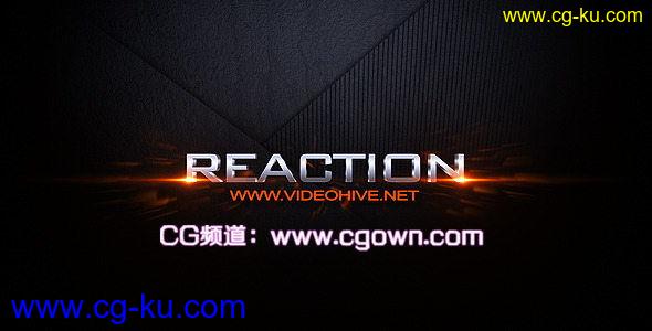 Videohive Reaction Reveal(金属质感LOGO演绎AE模板)的图片1