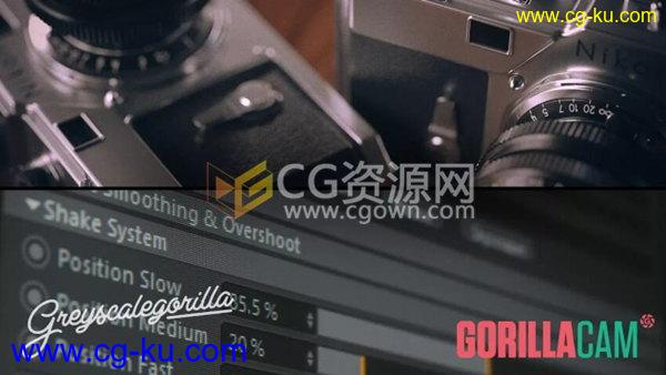 C4D摄像机动画模拟GorillaCam V1.0插件与视频教程下载的图片1