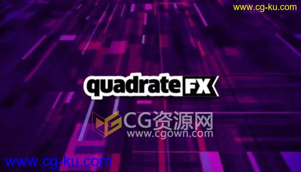 quadrateFX v1.0 AE脚本矩阵图形背景生成器下载的图片1