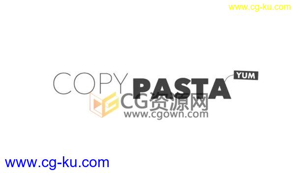 Copy Pasta v1.0.1 AE扩展脚本跨软件复制粘贴图形图片工具的图片1