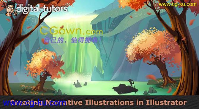 Creating Narrative Illustrations in Illustrator创建故事插画视频教程的图片1