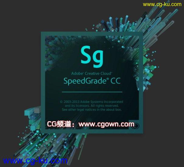 Adobe SpeedGrade CC + Crack有注册码的图片1