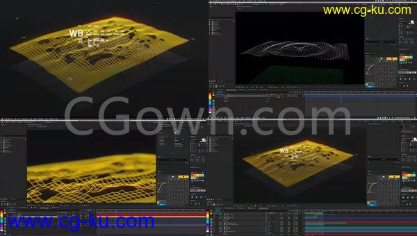 AE自带插件创建动画三维地形教程的图片1