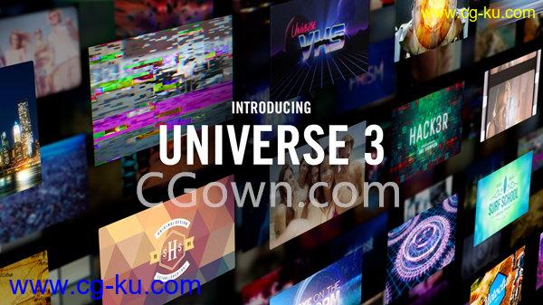 Mac版本Universe 3.0.2 支持AE/PR视觉特效与转场完整插件包下载的图片1