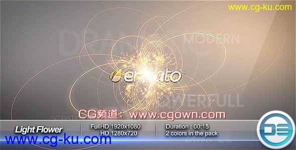 videohive-AE模板-Light Flower Intro的图片1