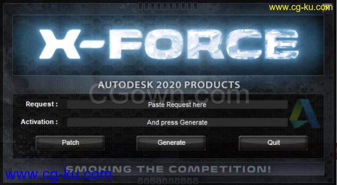 Autodesk 2020 全系列软件 XForce 软件密钥注册机下载的图片1