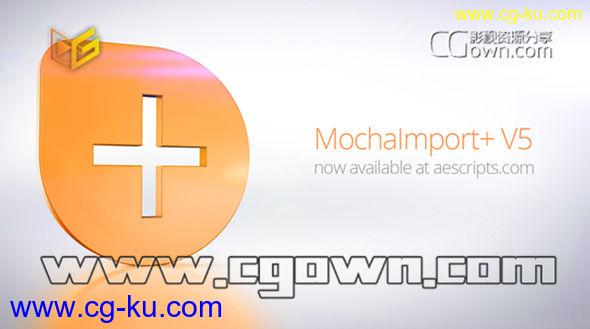 MochaImport+ V6.0.009 将Mocha跟踪数据导入AE软件处理脚本的图片1