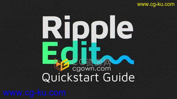 Ripple Edit v1.1.2 涟漪剪辑AE脚本工具下载的图片1