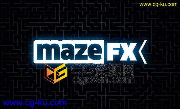 mazeFX v1.0 AE脚本下载迷宫地图生成通关路径动画工具的图片1