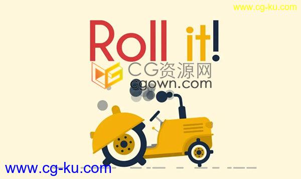 Roll it! v1.1 AE脚本制作滚动MG动画工具下载的图片1