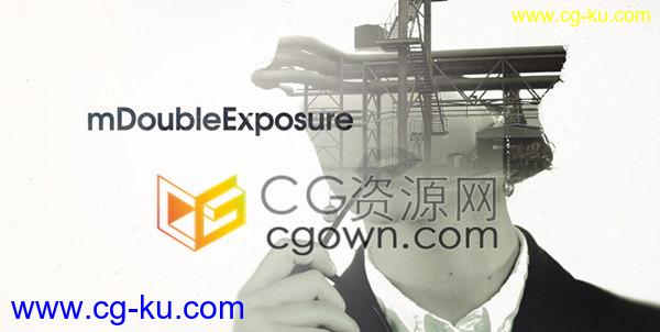 mDoubleExposure FCPX插件制作画面双重曝光叠加视频视觉特效效果的图片1