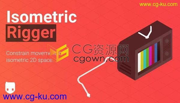 Isometric Rigger v1.1 AE脚本二维等距图形坐标控制动画制作的图片1