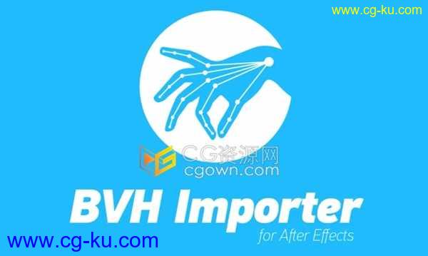 BVH Importer v1.5.1 AE脚本运动数据动作捕捉数据工具下载的图片1