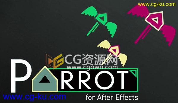 Parrot v1.1 AE脚本下载运动图形父子层动态关联工具的图片1