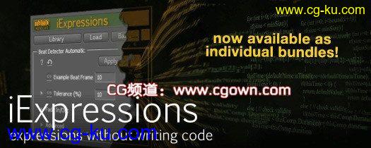 极品表达式脚本iExpressions v1.13 – Full Bundle 注册的图片1